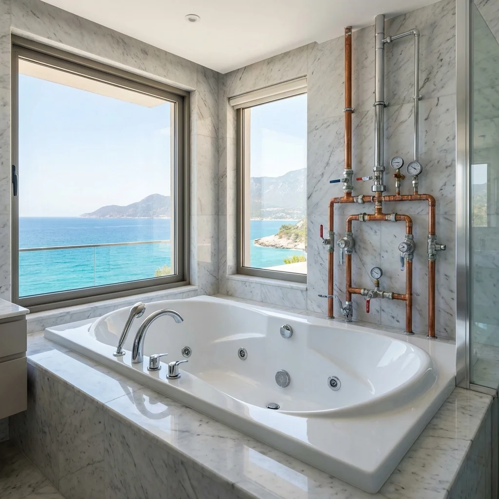 Jakuzi ve Spa Tesisat Kurulumu Antalya