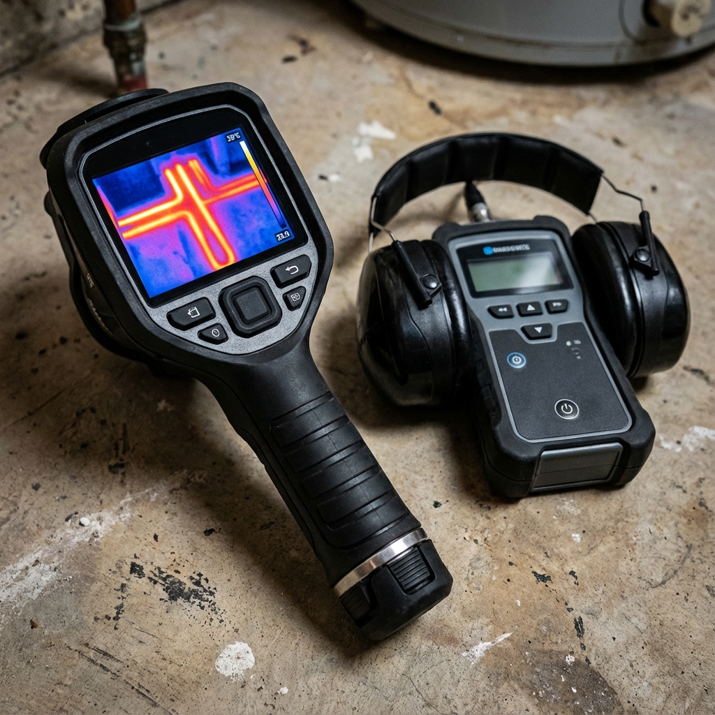 Teknolojik Su Kaçağı Tespiti: Termal Kamera ve Akustik Dinleme